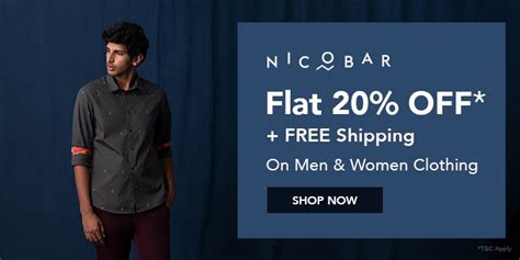 Nicobar Coupon Codes: Flat 20% OFF + FREE Shipping Promo Codes