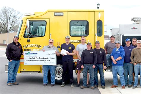 Federated Rural Electric presents funds to assist area fire departments ...