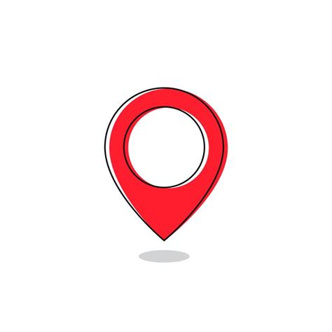 Map Pin Merah Icon Vector 的图像结果