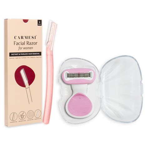 Carmesi Body Razor for Women's Hair Removal & Facial Razor for Women ...