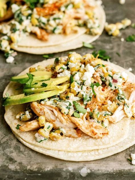 Mexican Chicken Street Tacos