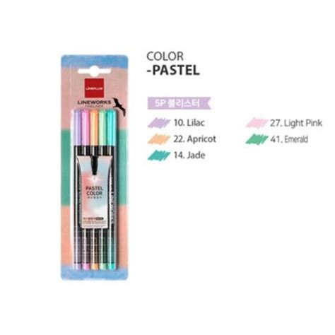 htconline.in| LINEPLUS COLOR THERAPY FINELINER PASTEL SET OF 5