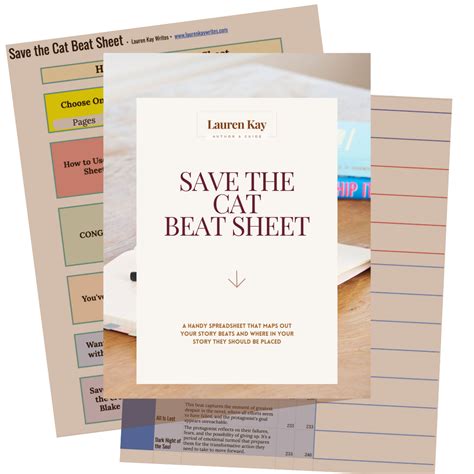 Save the Cat Beat Sheet — Lauren Kay: Author & Guide