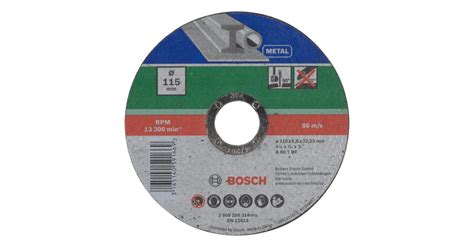 Doorslijpschijf voor metaal, recht | Bosch DIY