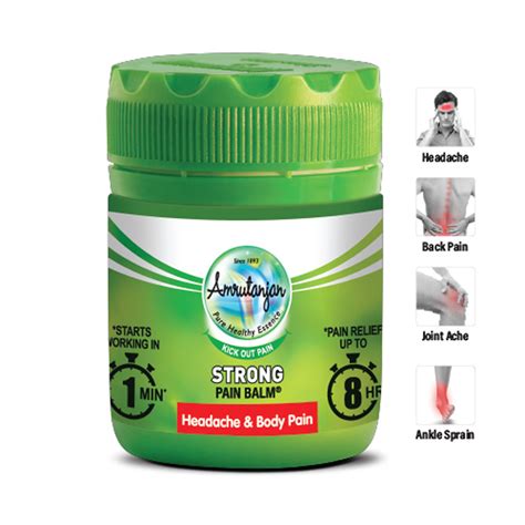 Buy Amrutanjan Pain Balm, 25 gm | 19 Minutes Delivery | Apollo Pharmacy