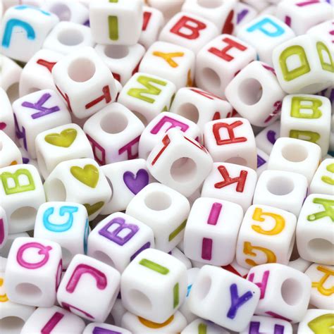 Vintage Glass Letter Beads at Thomas Simpson blog