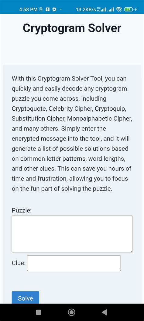 Cryptogram Solver APK for Android Download