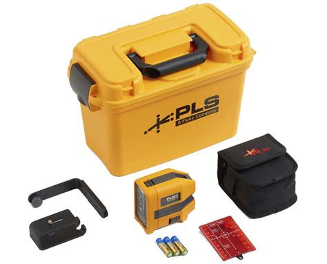 Pacific Laser Systems PLS 3R Red Beam 3-Point Laser Level