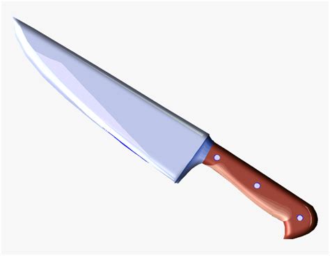 Butcher Knife Kitchen Knives Clip Art - Sharp Knife Clipart, HD Png ...