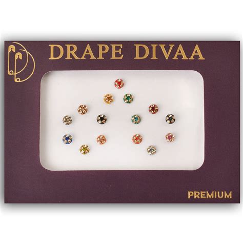 Buy Latest Design Stone Bindi - DD-R1-832 | Drape Divaa
