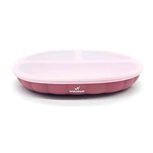 MINIMUM – Baby Silicone Feeding Essentials (Pink, Suction Plate ...