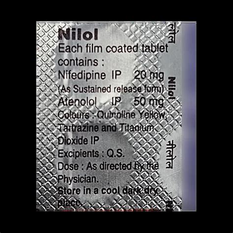 Buy Nilol Tablet Online at Best Price | Medkart