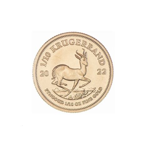 1/10 ounce gold coin Krugerrand - INVEST METAL