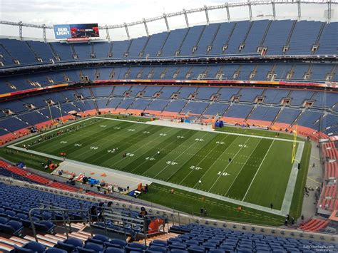 Mile High Stadium Seating Map | Cabinets Matttroy