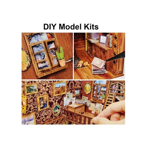 Fsolis DIY Book Nook Kit, DIY Dollhouse BookNook India | Ubuy