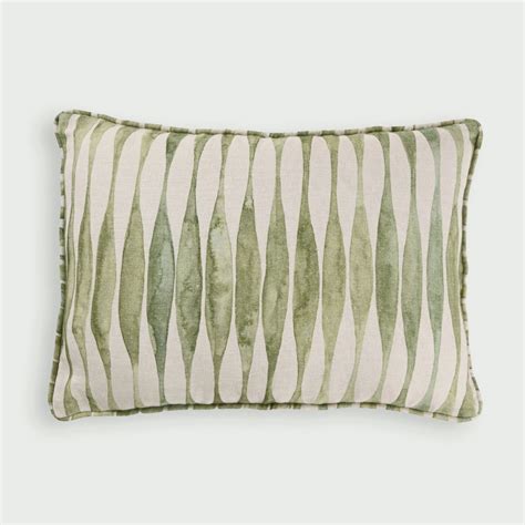 Ripple Sage Oblong Linen Cushion Cover – SanctuaryLiving