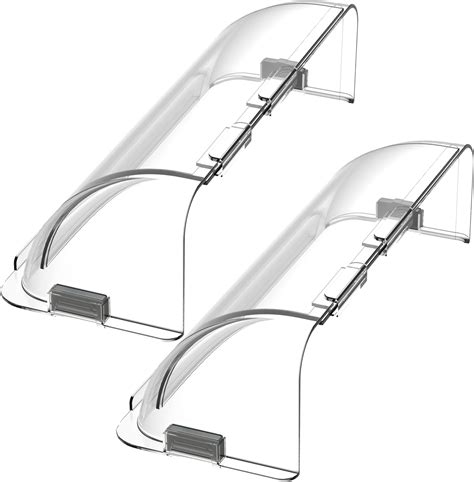 Home Intuition Non Melting Adjustable Magnetic Heat and Air Vent Deflector for Vents, Sidewall ...