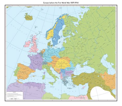 Europe before the First World War (1871-1914) - Vivid Maps