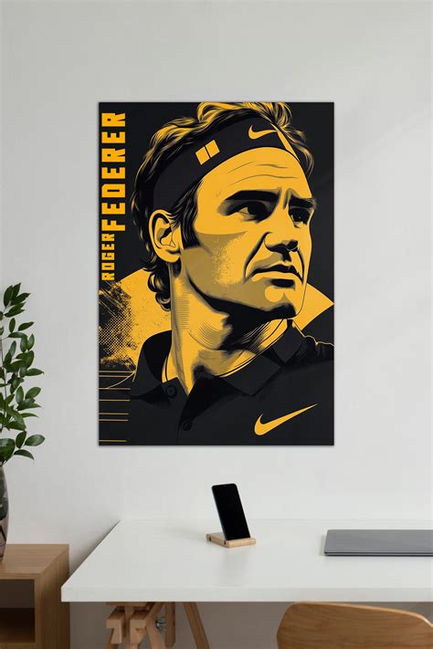 ROGER FEDERER | TENNIS PLAYER | TENNIS POSTER – Posterized