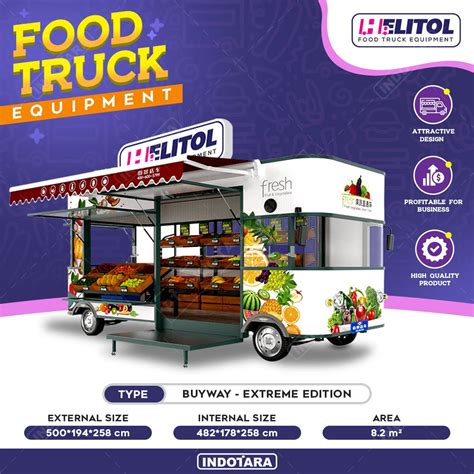 Helitol Electric Food Truck Buyway - Extreme Edition | Branding, Bisnis ...