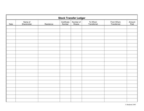 11+ Excel Ledger Templates Set Csv - Great Research