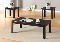 Black Coffee Tables And End Tables by 3 Black Coffee And End Table Set Occasional Tables Black Coffee Tables And End Tables