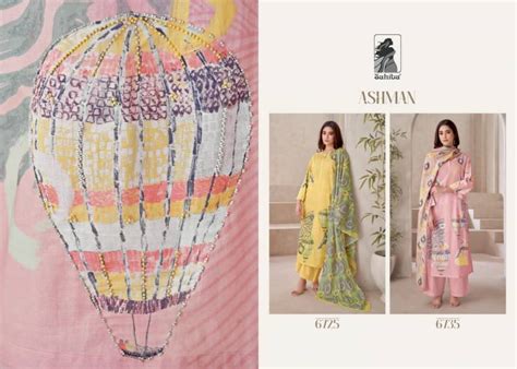 Sahiba Ashman Digital Cotton Salwar Kameez Collection