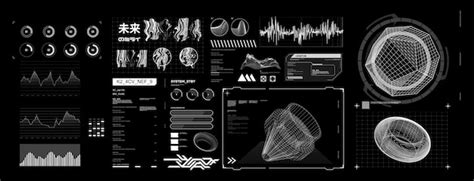 Abstract futuristic, virtual interface. sci- fi style. futuristic ...