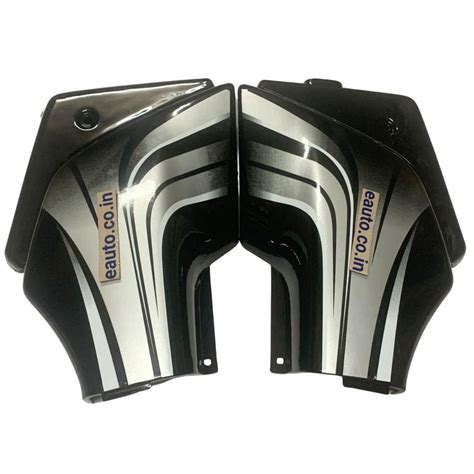 Side Panel for Hero Passion Pro | Digital Model | Black & Silver Colou