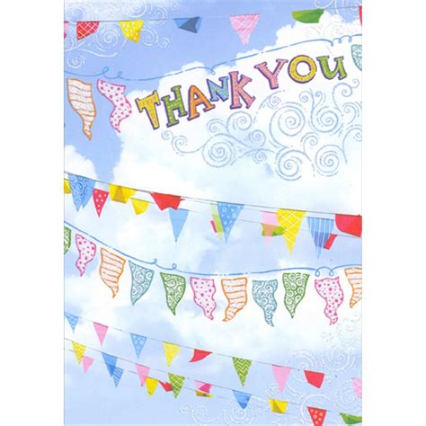 Thank You Banners in Wind Teacher Appreciation / Thank You Card ...