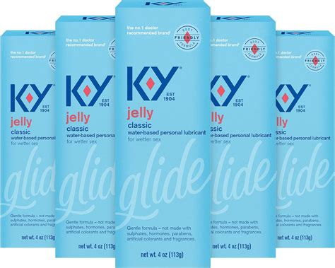 Amazon.com: K-Y Jelly Lube, Personal Lubricant, Water-Based Formula ...