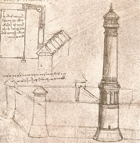 Architecture for Castles by Leonardo da Vinci