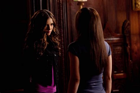 Vampire Diaries Katherine Pierce And Elena Gilbert Photo