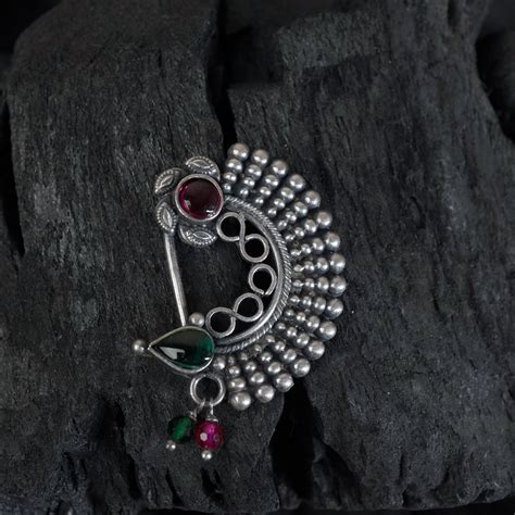 Maharashtrian Silver Nath – Siddhi Silver