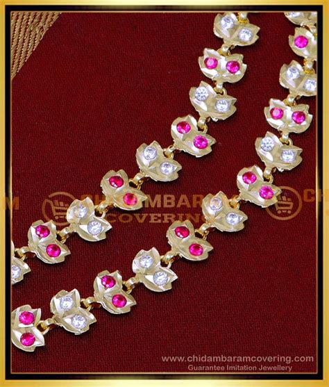Buy Bridal Wear Impon Stone Gold Ear Side Chains Designs