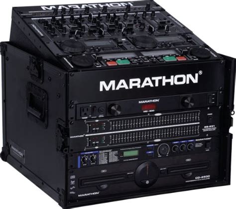 Marathon Flight Road Blk Series Case MA-M6Ublk Slant Mixer Combo Case ...