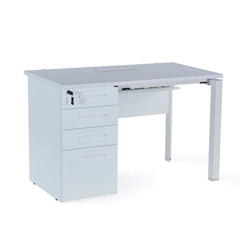 Sunon E-Half Workstation Computer Desk with Wire Management : Amazon.in ...