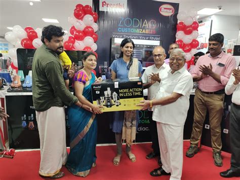 Preethi launches Zodiac Customizables at Mangal & Mangal Trichy