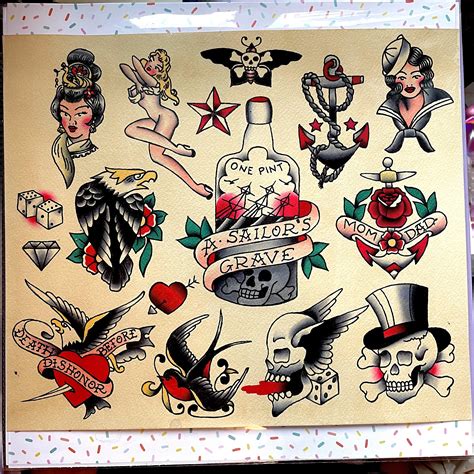 Traditional Sailor Tattoo Designs