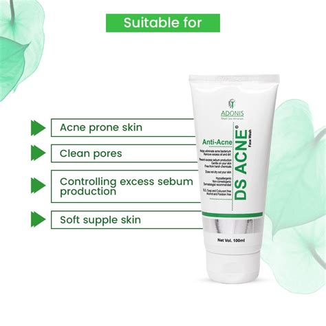 Buy Adonis DS Acne Face Wash 100 gm Online - Phimedy