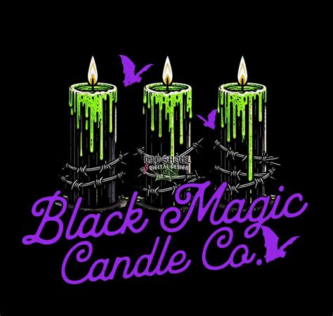 Black Magic Candle Co PNG Download – Rebel Mocks & Badghoul Digital