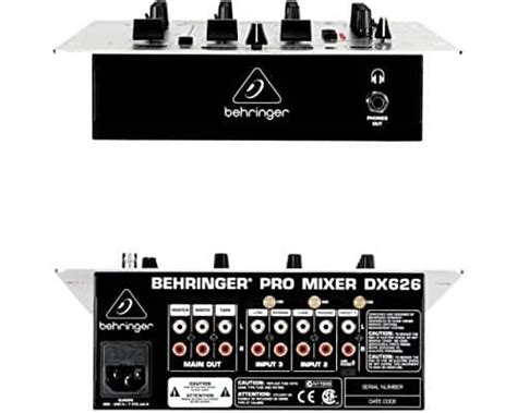 Behringer DX626 DJ Mixer (3 Channels) on EMI | Bajaj Mall