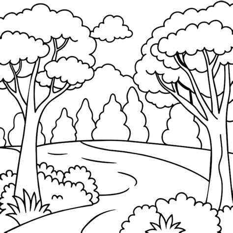 Page 18 | Kids landscape coloring Images - Free Download on Freepik
