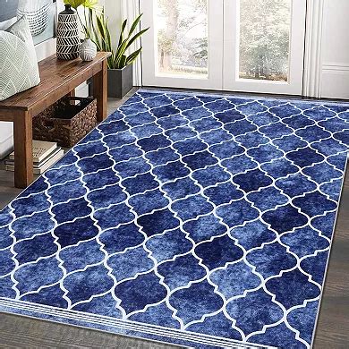 Garvee Machine Washable No Shedding Area Rugs for Living Room Dining ...