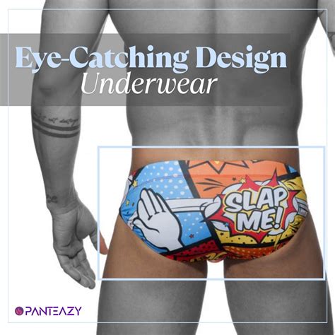PANTEAZY Men's Trendy Printed Brief – Eye-Catching Design, Perfect Fit ...