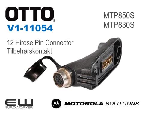 Otto V1-11054 12 pin Hirose Adapter (Motorola MTP6000)