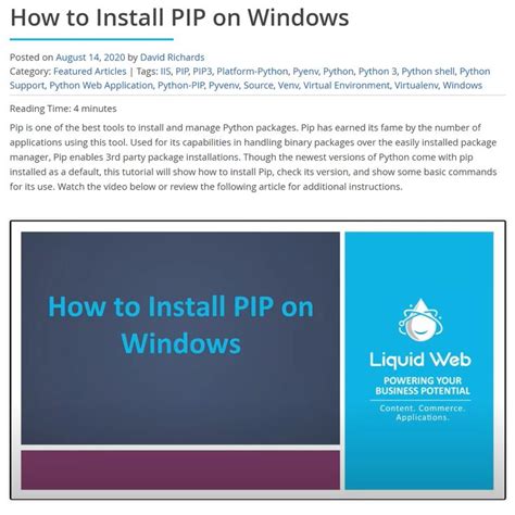 Image result for Installing PIP with Python