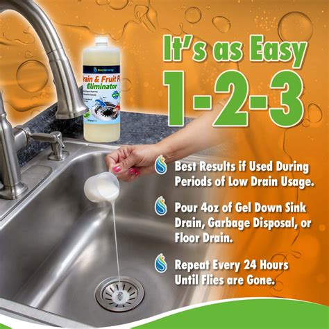 Drain and Fruit Fly Eliminator: Remove Gnats, Sewer Flies and More ...