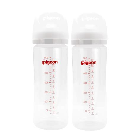 Pigeon Softouch Baby Feeding Bottles 330ml PP - Large Twin Pack | Shop ...