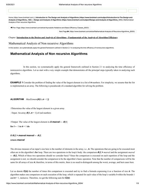 Mathematical Analysis of Non Recursive and Recursive Algorithm Gfg 的图像结果